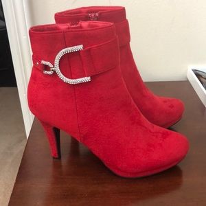 Red booties